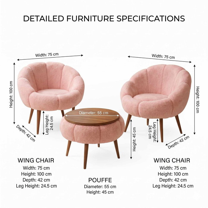 Atelier Del Sofa Lida Wellsoft - Rosa Atelier Del Sofa Lida Wellsoft - Rosa